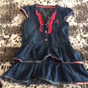 Little girls U.S. Polo Assn. dress